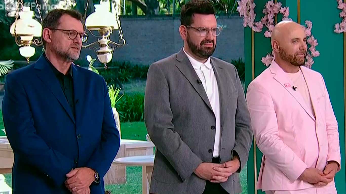 MNacho Elizalde y Gastón Edul definieron la gala de eliminación de este miércoles en Bake off famosos