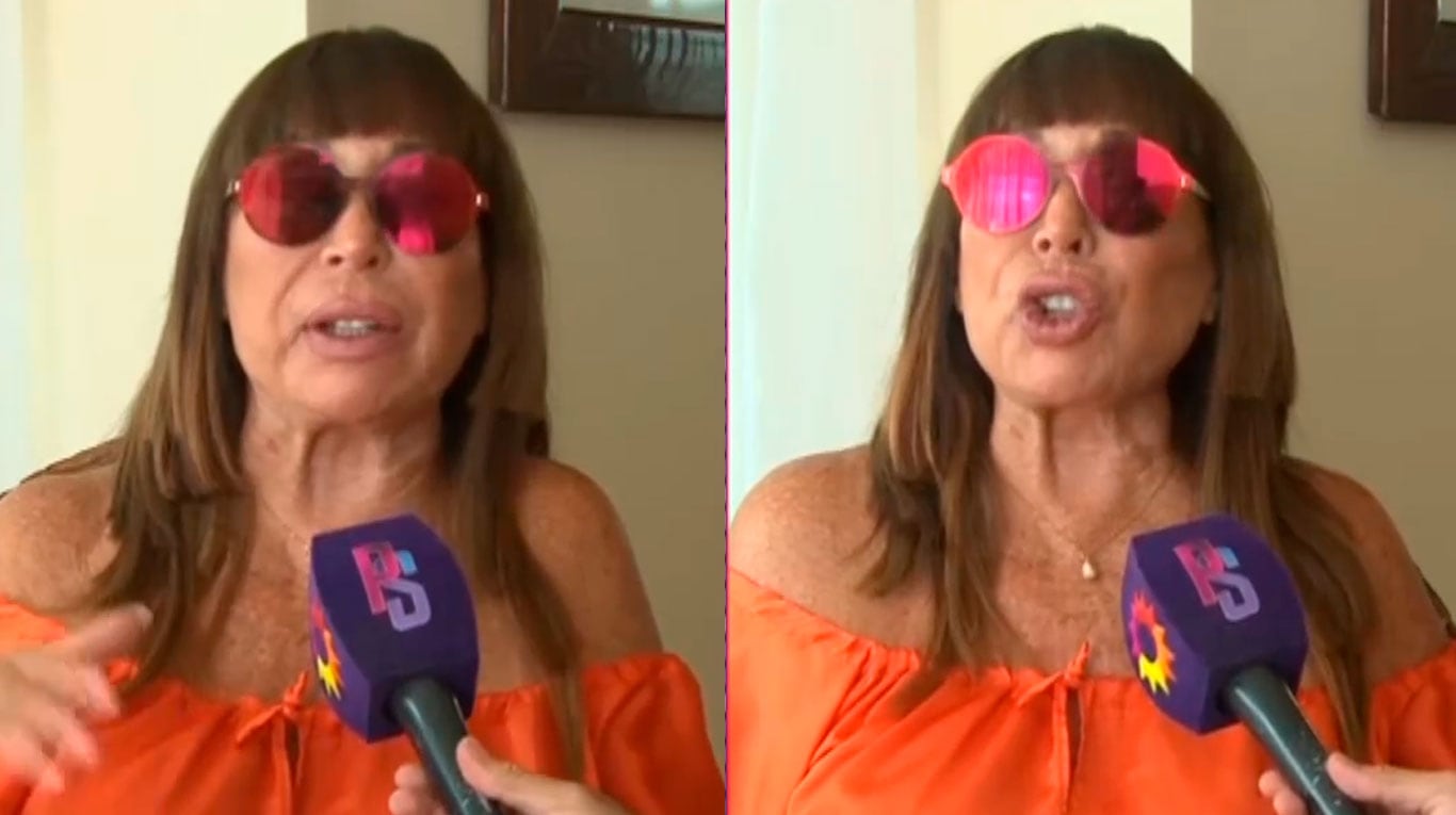 Moria Casán desarrolló su teoría de la "pirámide de vaselina"