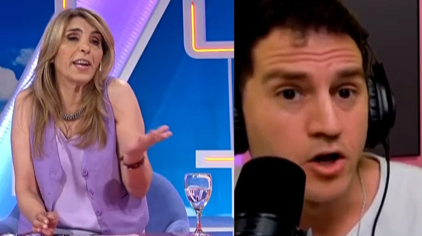 Karina Iavícoli se enojó en vivo con Fede Barón y lo apuró sin filtros