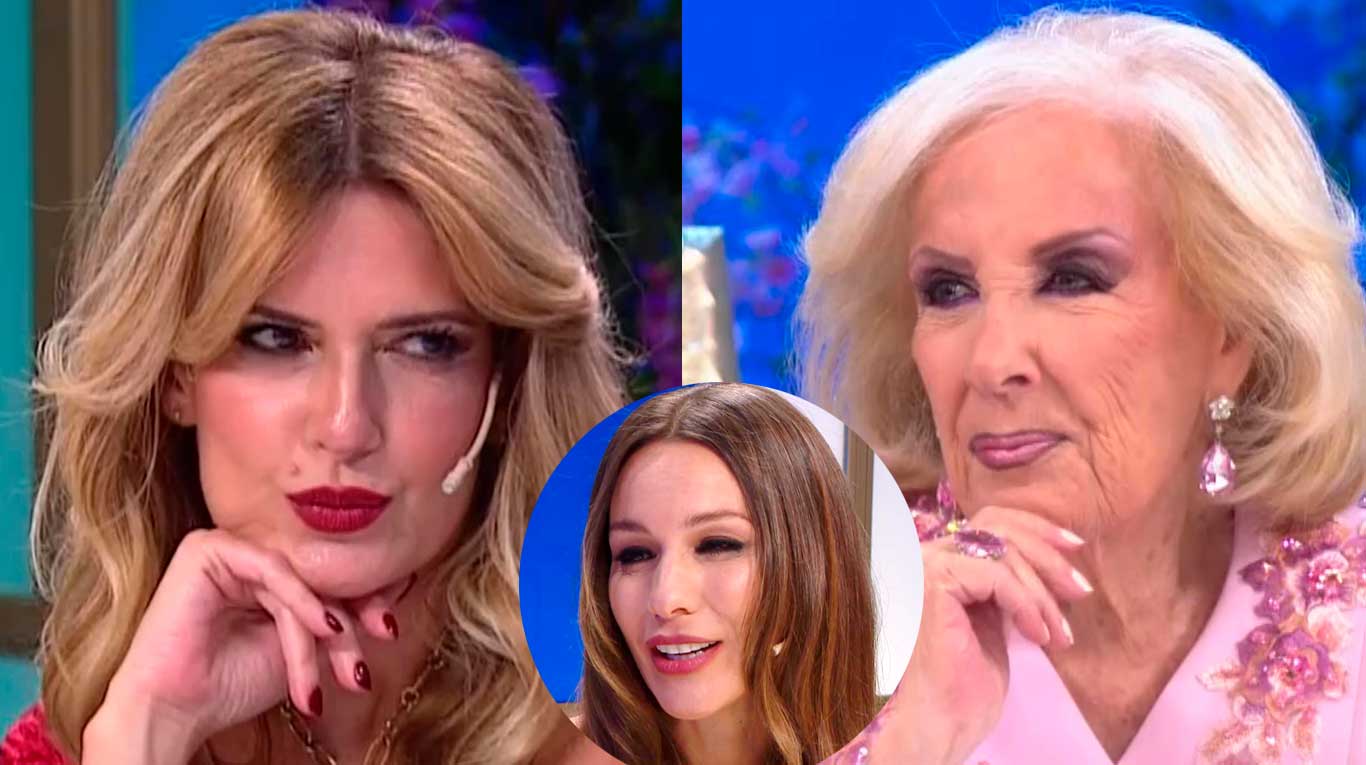 Que dijo Isabel Macedo en la mesaza de Mirtha Legrand sobre su pelea vintage con Pampita