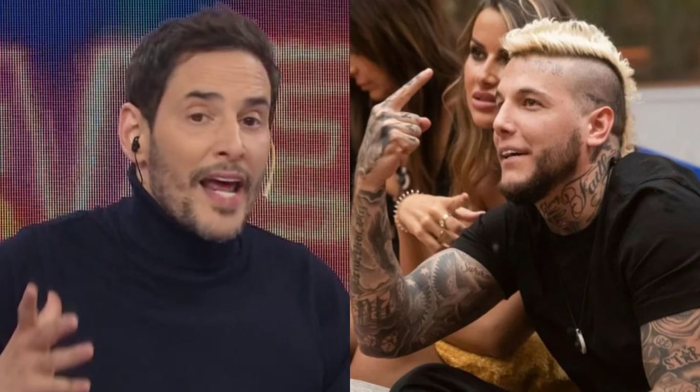 Rodrigo Lussich, picantísimo con Alex Caniggia por su expulsión de Gran Hermano VIP: “Se las ingenia para quedar como el culo en todos lados”