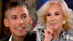 Video: qué dijo L-Gante cuando Mirtha Legrand le preguntó por la diferencia de edad con Wanda Nara