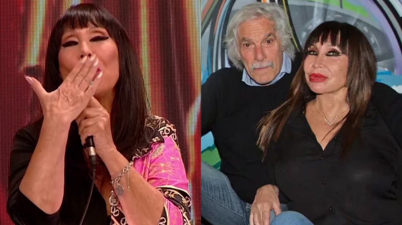 El romántico saludo de cumpleaños de Moria Casán a su pareja en el Bailando