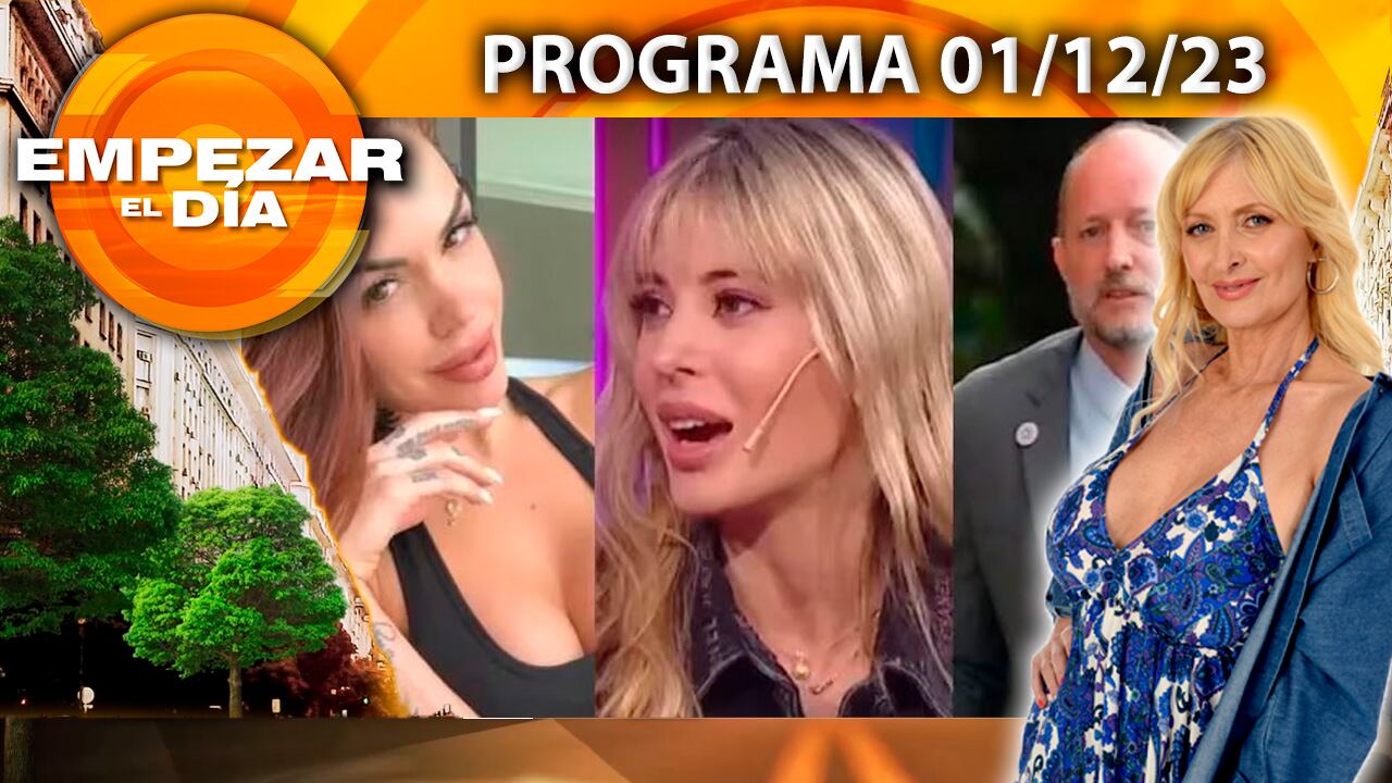 EMPEZAR EL DÍA- Programa del 01/12/23