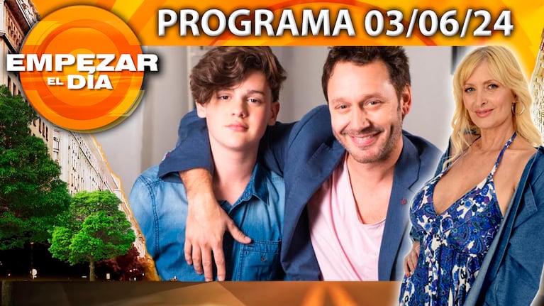 Empezar el día - Programa del 03/06/24 - CHISPAZOS ENTRE BENJAMÍN VICUÑA Y SU HIJO MAYOR