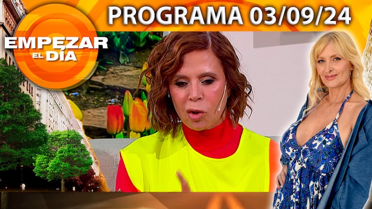 Empezar el día - Programa del 03/09/24 - AGATHA RUIZ DE LA PRADA ELOGIÓ A YUYITO