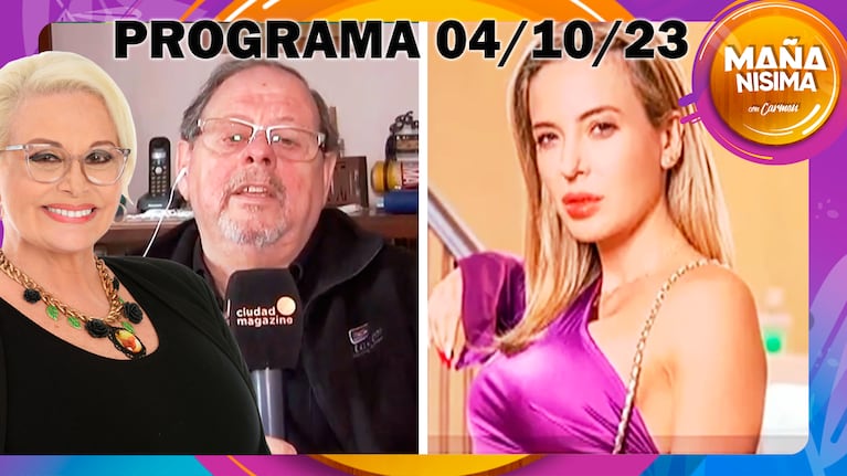 Mañanísima - Programa completo 04/10/23 - HORACIO CIRIO LUCHA POR RECONCILIARSE CON JESICA