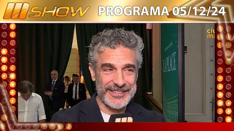 MSHOW - Programa del 05/12/24 - Mano a mano con Leo Sbaraglia