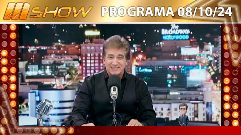 MSHOW - Programa del 08/10/24 -CHARLAMOS CON DANTE GEBEL DESDE LOS ÁNGELES SOBRE SU LATE NIGHT SHOW 