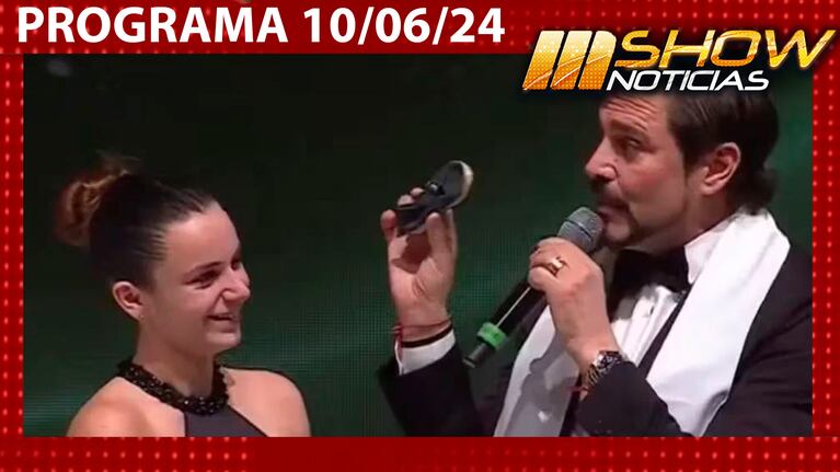 MSHOW - Programa del 10/06/24- MATÍAS ALÉ LE PROPUSO MATRIMONIO A SU NOVIA EN LOS MARTÍN FIERRO