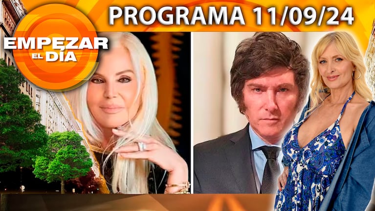 Empezar el día - Programa del del 11/09/24 - SU GIMÉNEZ POSTERGÓ SU VUELTA A LA TV POR MILEI