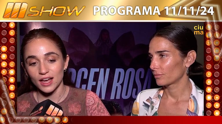 MSHOW - Programa del 11/11/24 - JUANA VIALE ANTICIPA SU NUEVA PELI “VIRGEN ROSA”