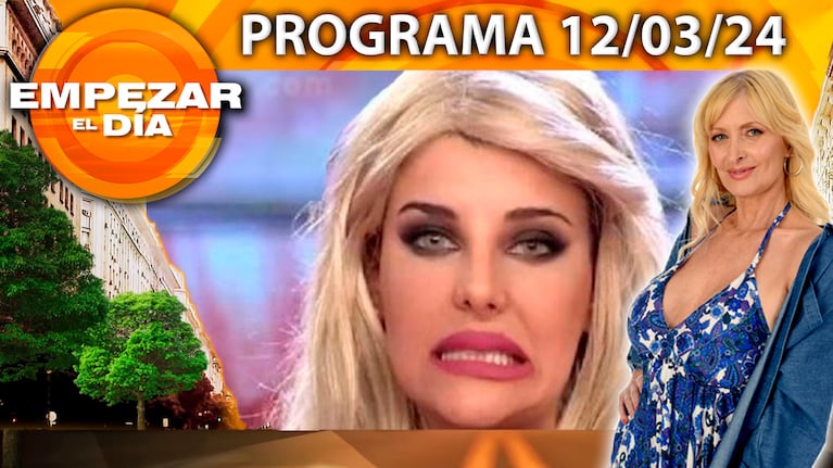 Empezar el día - Programa del 12/03/24 CHARLOTTE CANIGGIA DEMANDARÁ A SU CIRUJANO