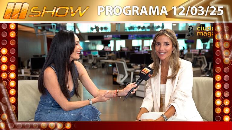 MSHOW - Programa del  12/03/25 BELÉN LUDUEÑA DEBUTÓ EN “MUJERES ARGENTINAS”