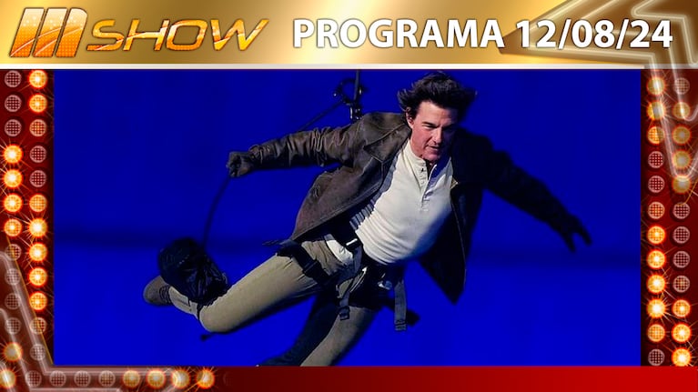 MSHOW - Programa del 12/08/24 TOM CRUISE SORPRENDIÓ A TODOS EN LA FINAL DE LOS JUEGOS OLÍMPICOS 2024