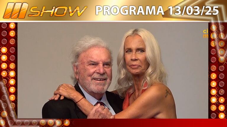 MSHOW - Programa del 13/03/25  RODOLFO RANNI Y MARÍA VALENZUELA, SE SUBEN A LAS TABLAS