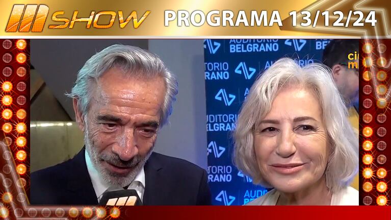 MSHOW - Programa del 13/12/24 - IMANOL ARIAS Y MERCEDES MORÁN, PRESENTES EN LOS PREMIOS ACE