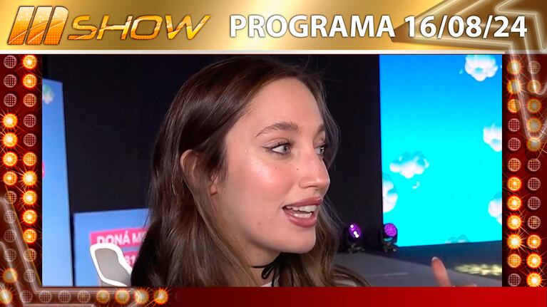 MSHOW - Programa del 16/08/24 HABLAMOS CON BRENDA DI ALOY EN UN SOL PARA LOS CHICOS 2024