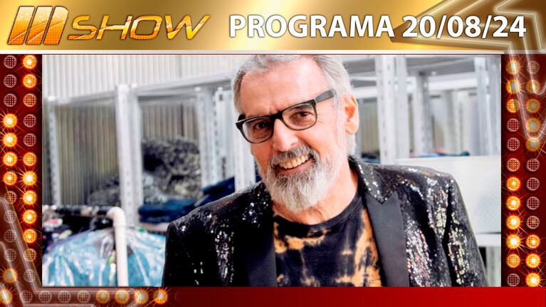 MSHOW - Programa del 20/08/24 - BENITO FERNÁNDEZ ANTICIPA CÓMO SERÁ SU DESFILE 