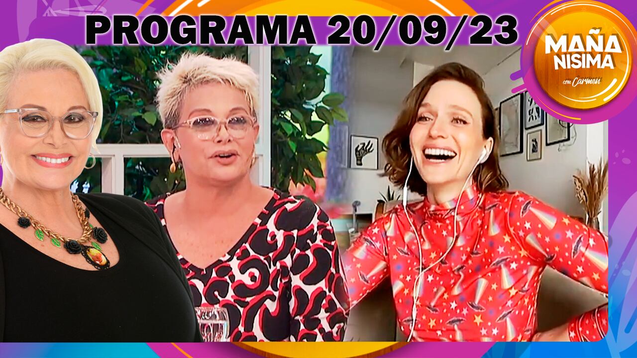 Mañanísima - Programa del 20/09/23