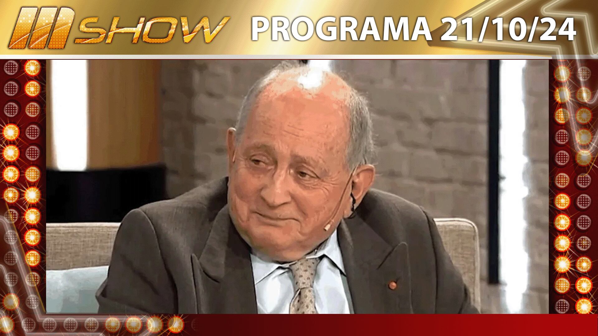 MSHOW- Programa 21/10/24