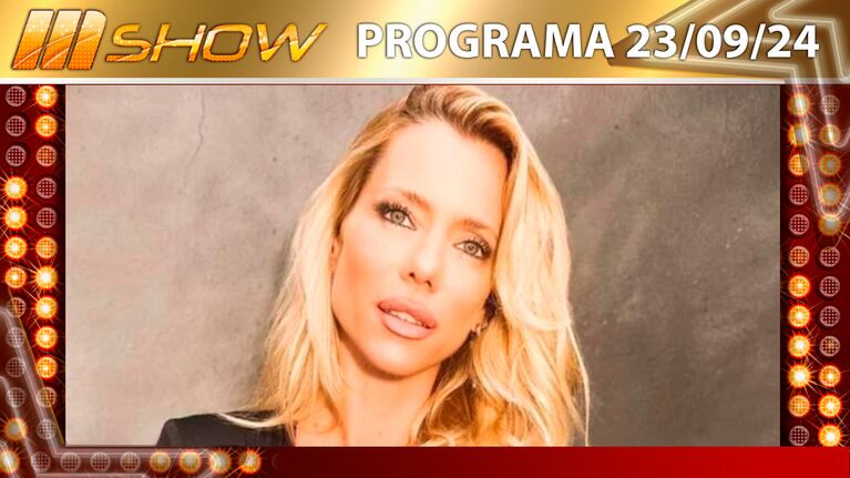 MSHOW - Programa del 23/09/24 - ENTREVISTA CON NICOLE NEUMANN