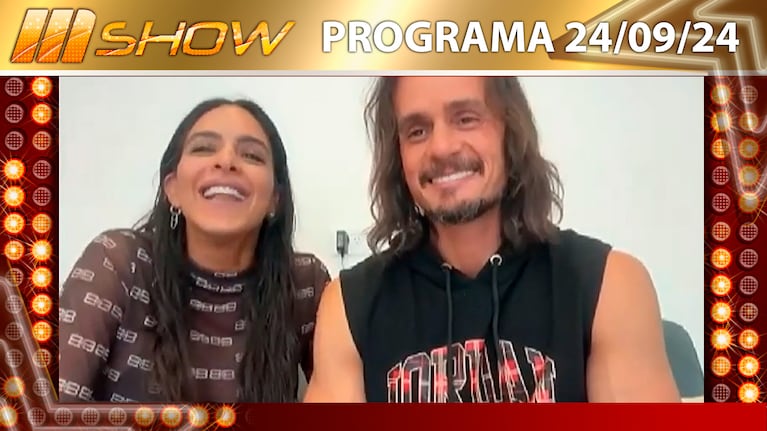 MSHOW - Programa del del 24/09/24  CHRISTIAN SANCHO Y CELESTE MURIEGA COMPARTEN ESCENARIO