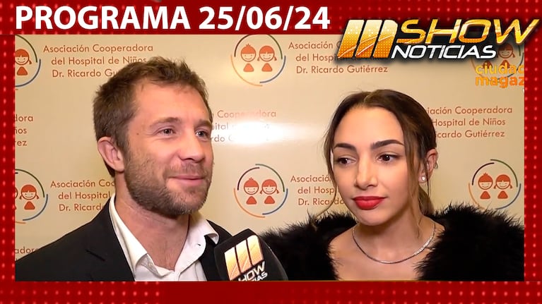 MSHOW - Programa del 25/06/24 NICO RIERA Y THELMA FARDIN JUNTOS EN UNA GALA SOLIDARIA