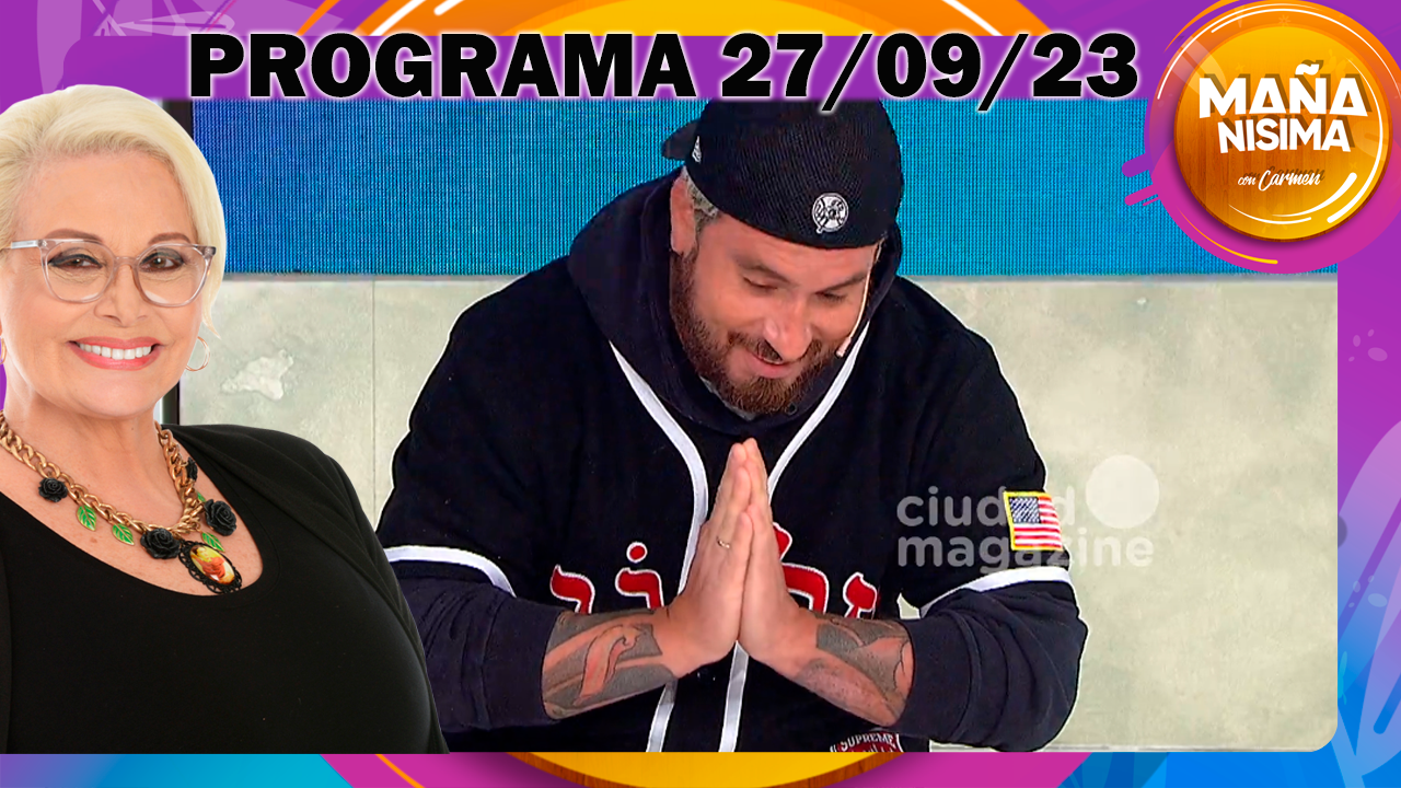 Mañanísima - Programa del 27/09/23