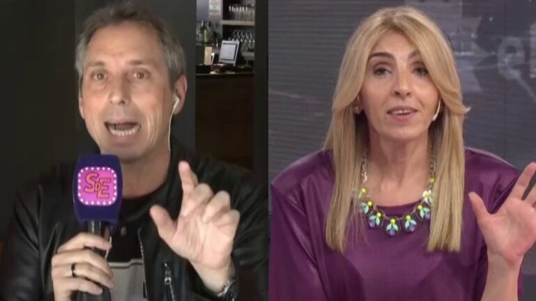 Filoso cruce de Damián Rojo con Karina Iavícoli por los Premios Martín Fierro: "¿Quién sos para que te llame Apta?"