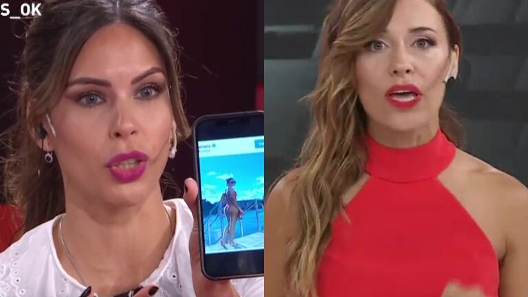 Barby Franco mostró una foto de Mariana Brey en bikini y lanzó una filosa frase: "¡Tiene Photoshop!"