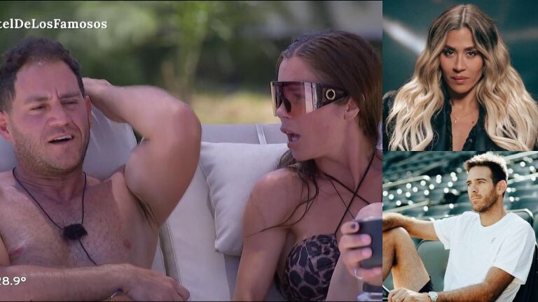 Fede Barón y un tenso momento con Flor Ventura al escuchar que Del Potro le escribió cuando salía con Jimena: "Me parece desubicado"