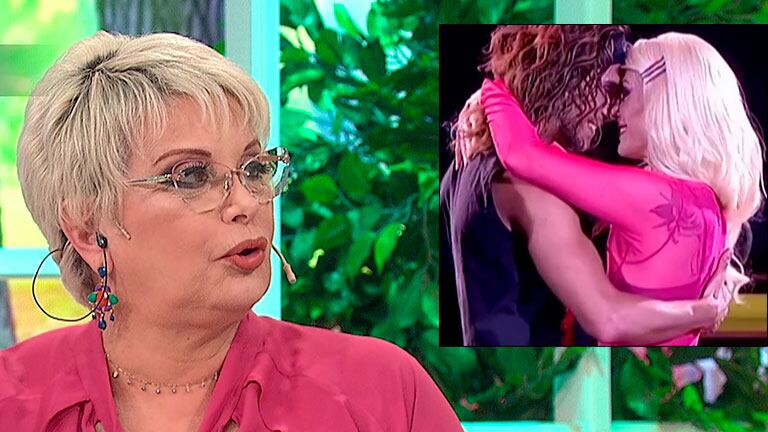 Carmen Barbieri habló de la tensión amorosa que hay entre Viviana Saccone y su bailarín