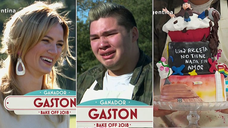 La gran final de Bake Off Argentina: mirá la increíble torta de tres pisos que consagró a Gastón Salas