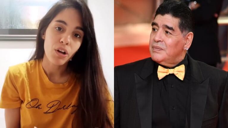 Fuerte descargo de Magalí Gil, después de que trascendiera que no era hija de Diego Maradona