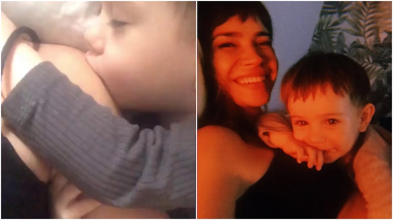 El tierno video de Antón, el hijo de Celeste Cid