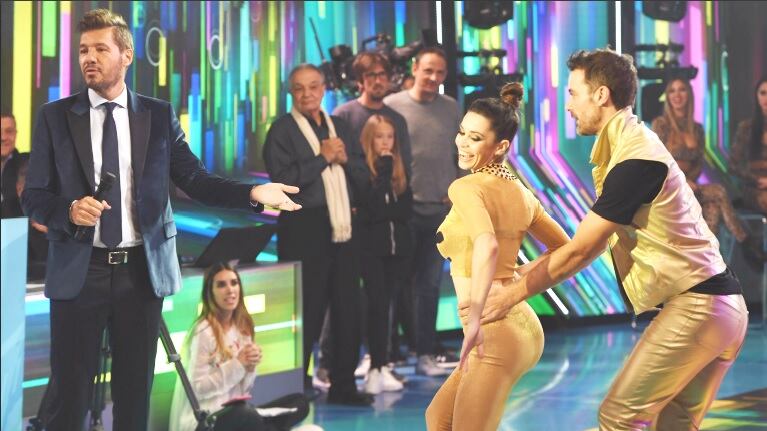 Pedro Alfonso contó con la participación de Tinelli en la coreo del Súper Bailando... ¡pero el jurado los fulminó!