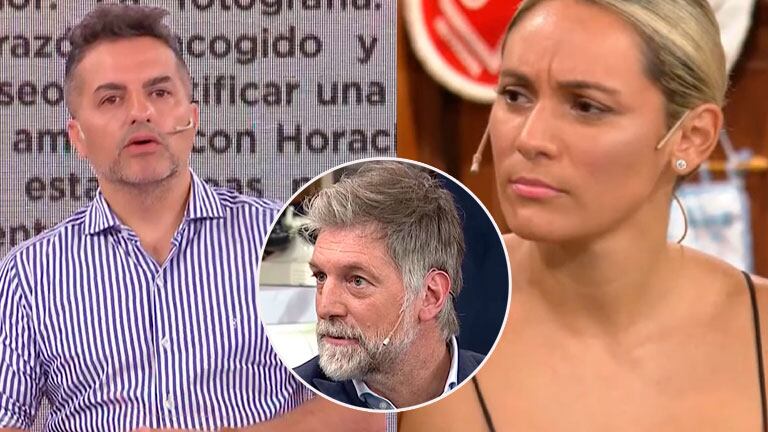 Picante advertencia a cámara de Ángel de Brito a Rocío Oliva, tras ser vinculada a Horacio Cabak