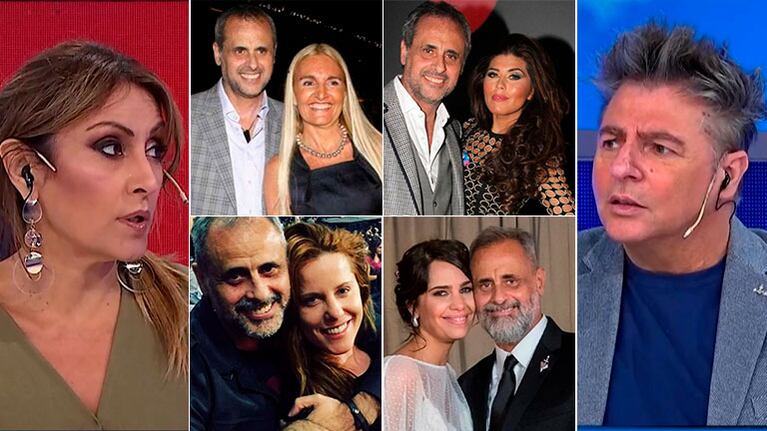 Marcela Tauro y Dani Ambrosino coincidieron en la peor separación de Jorge Rial