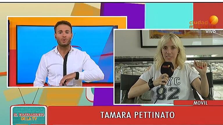 Tamara Pettinato: "Somos una sociedad violenta"