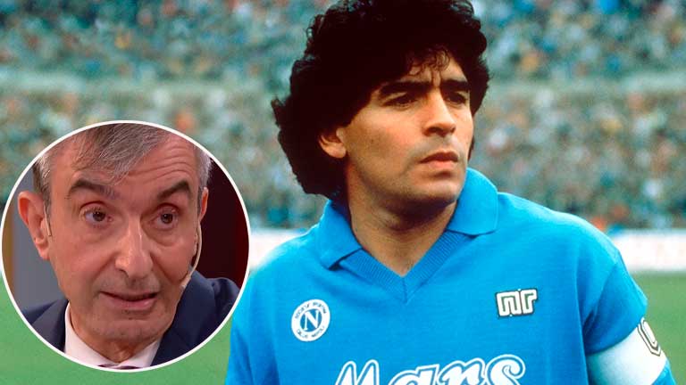 Nelson Castro reveló las condiciones en las que fue sepultado Diego Maradona