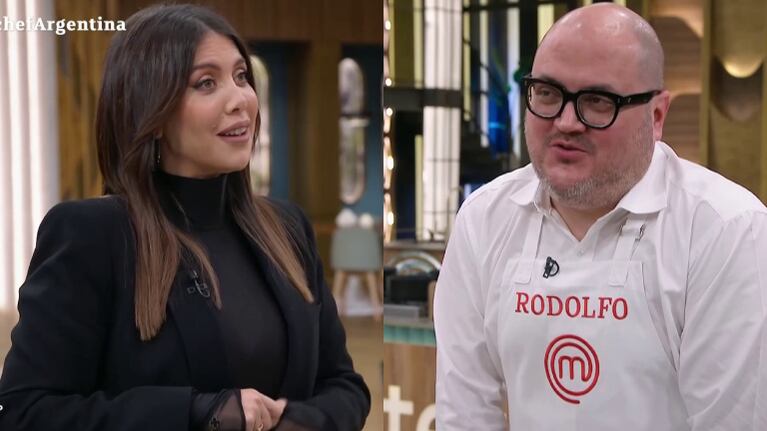 Wanda Nara ahondó en la vida sentimental de un participante de MasterChef y lo incomodó con una pregunta al hueso: "¿Sabe que lo amás?"