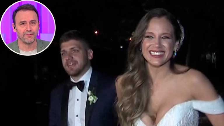 La crítica de Adrián Pallares al vestuario de Barbie Vélez en su casamiento