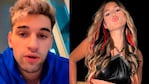 Lucca Bardelli habló de su foto besándose con un chico y cruzó con todo a Julieta Poggio