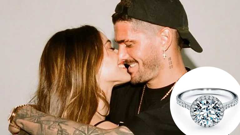 Las versiones sobre el anillo con el que Rodrigo De Paul se habría comprometido con Tini Stoessel