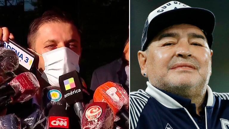 Matías Moral contó cómo estaba Diego Maradona antes de la operación