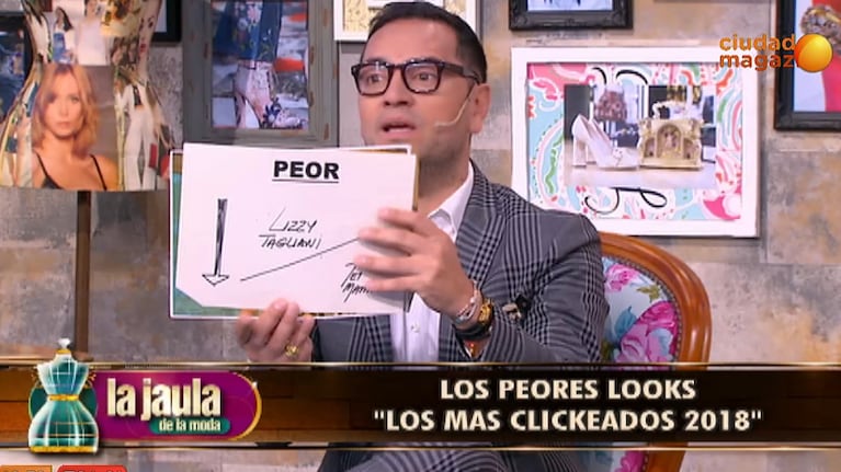 Fabián Medina Flores, se sacó: "Malditos mal vestidos"