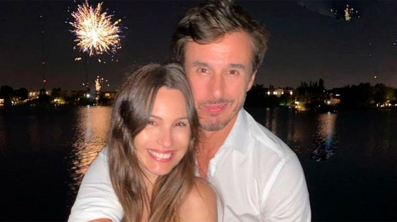 Pampita y Roberto García Moritán