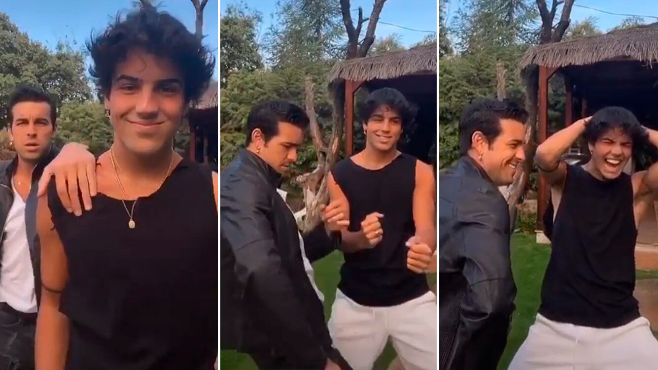 ¡Fuego total! El sensual twerking de Mario Casas y su hermano Oscar que encendió las redes