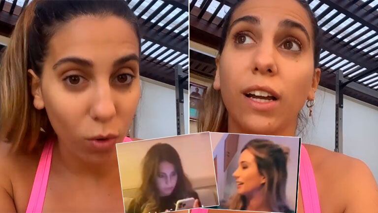 Cinthia Fernández explicó por qué le dio vuelta la cara a Estefi Berardi en una fiesta